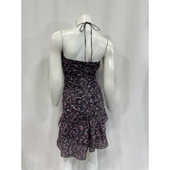 Isabel Marant 'Ilanka' Black Cotton Mini Dress Size 38 - Picture 3 of 5